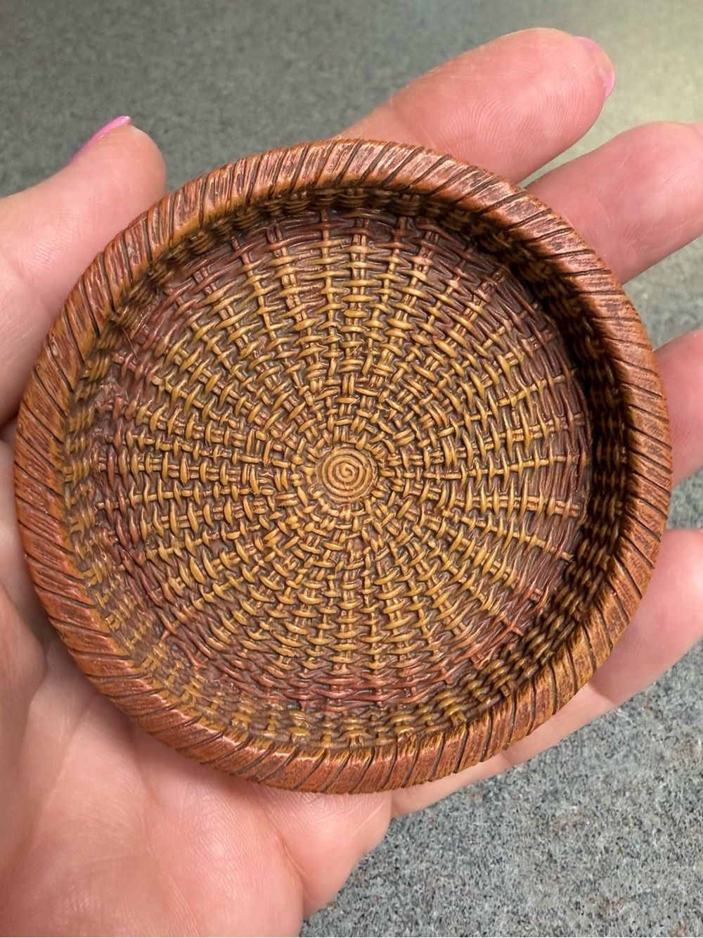 Lang Candles "Basket Weave" Small Candle Base